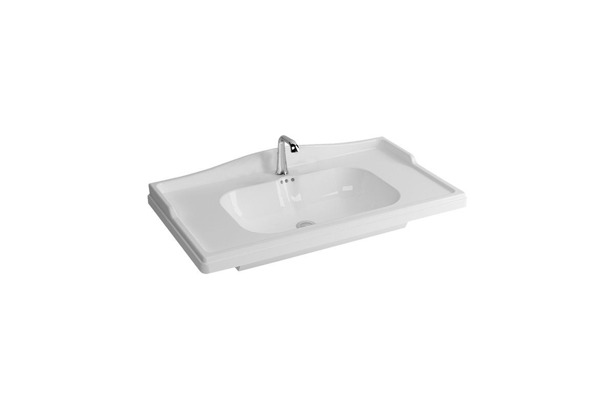 Newarc Elite Tek Delikli Etajerli Lavabo 