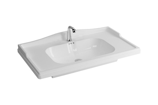 Newarc Elite Tek Delikli Etajerli Lavabo